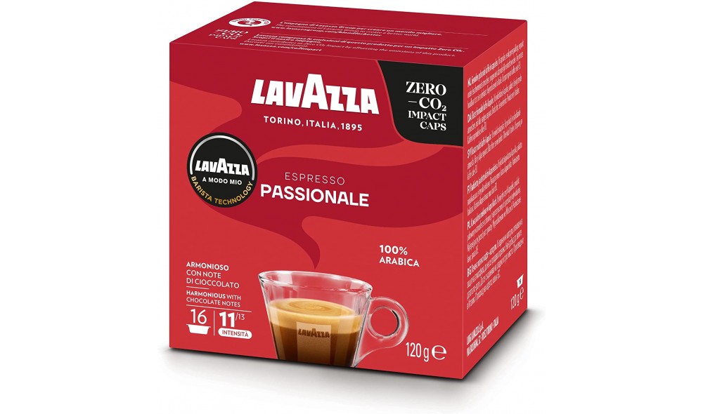 Boutique Lion - Lavazza 16 capsules café A Modo Mio Passionale